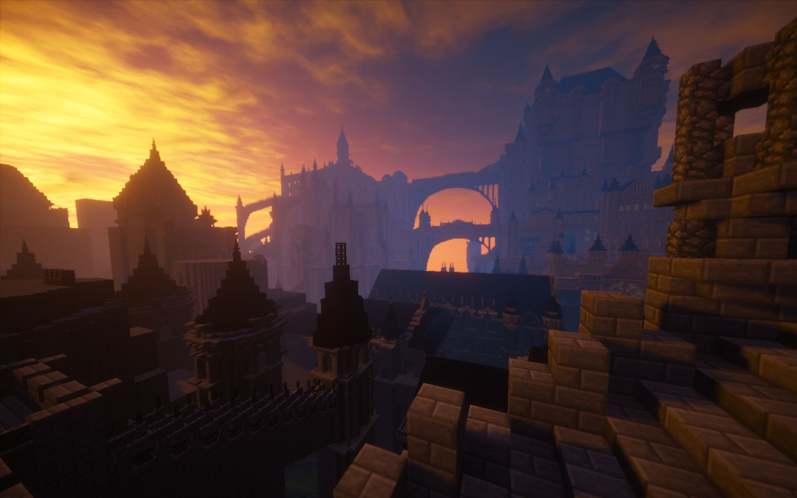 minecraft建筑黑暗之魂洛斯里克