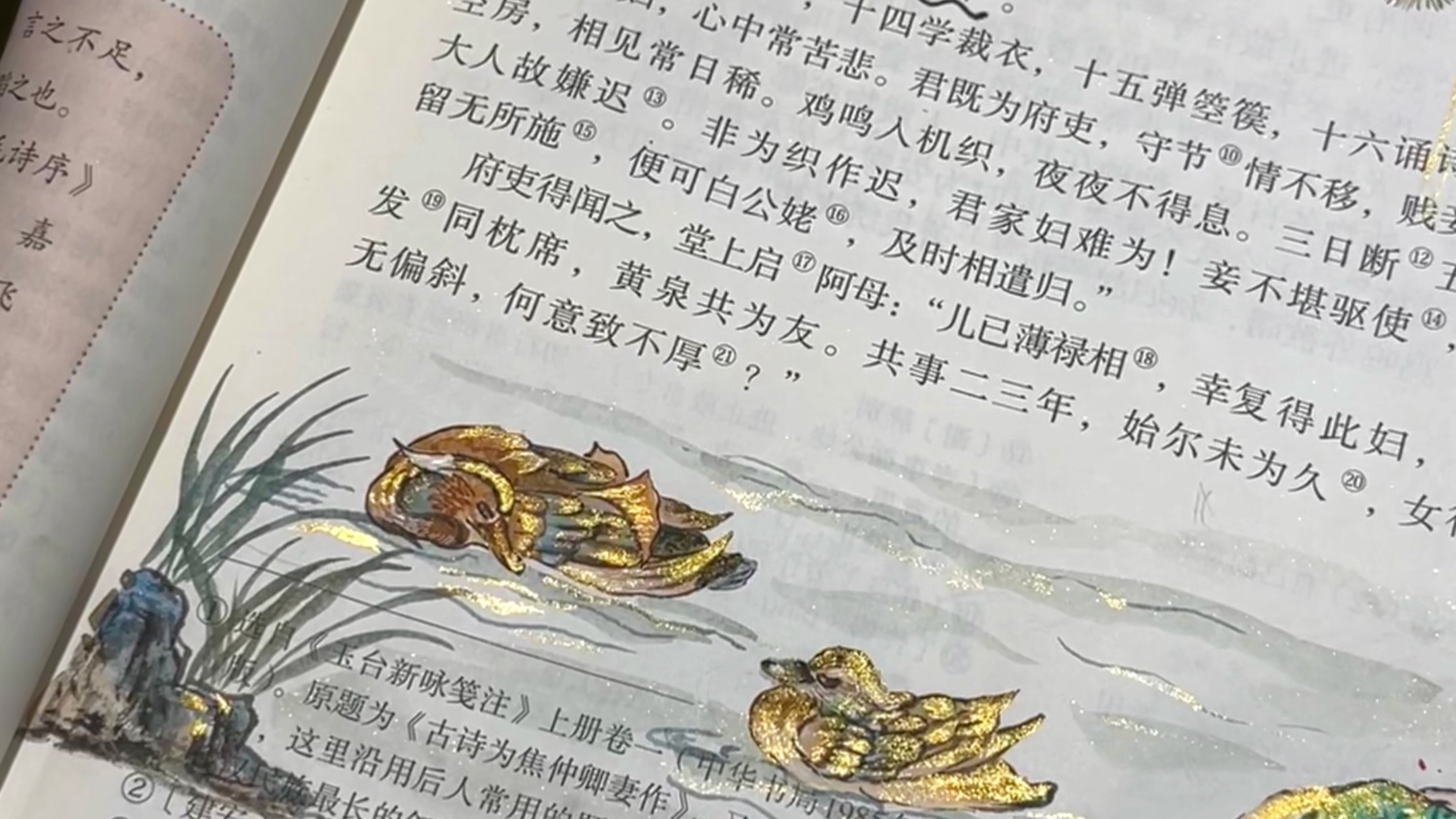 [图]斗胆画一下语文课本插图-孔雀东南飞