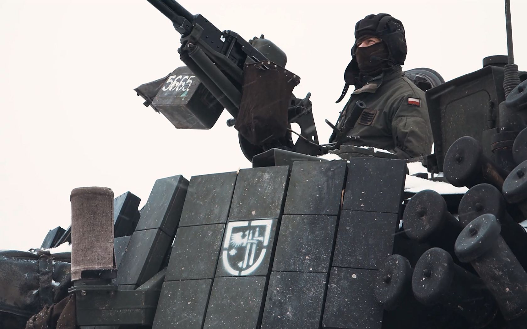 波军第15机械化旅冬季训练,新老装备齐亮相