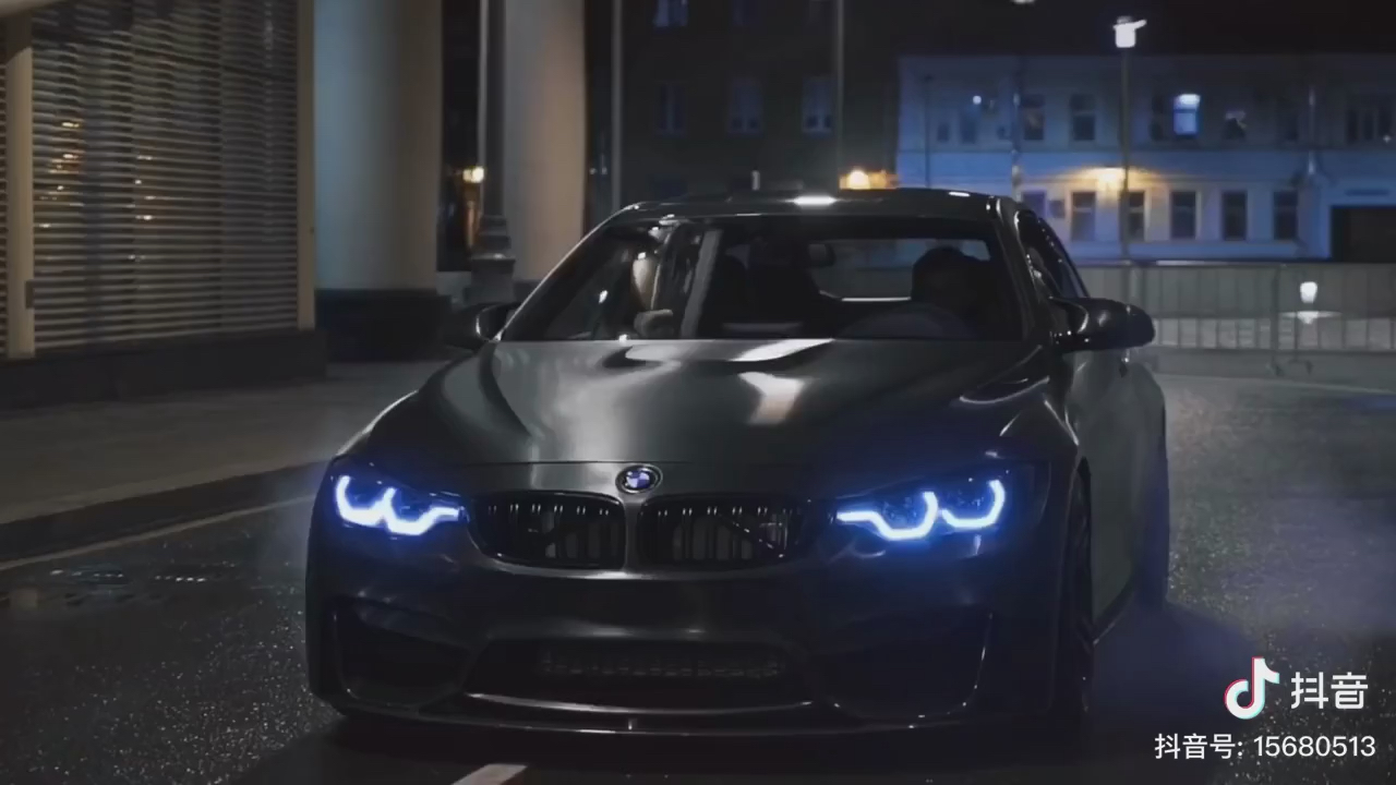 黑夜中的猛兽 宝马m4