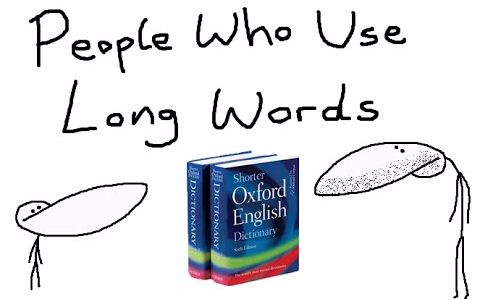 [图]【翻译】Grade A Under A 英式吐槽：那些爱用高深单词的人