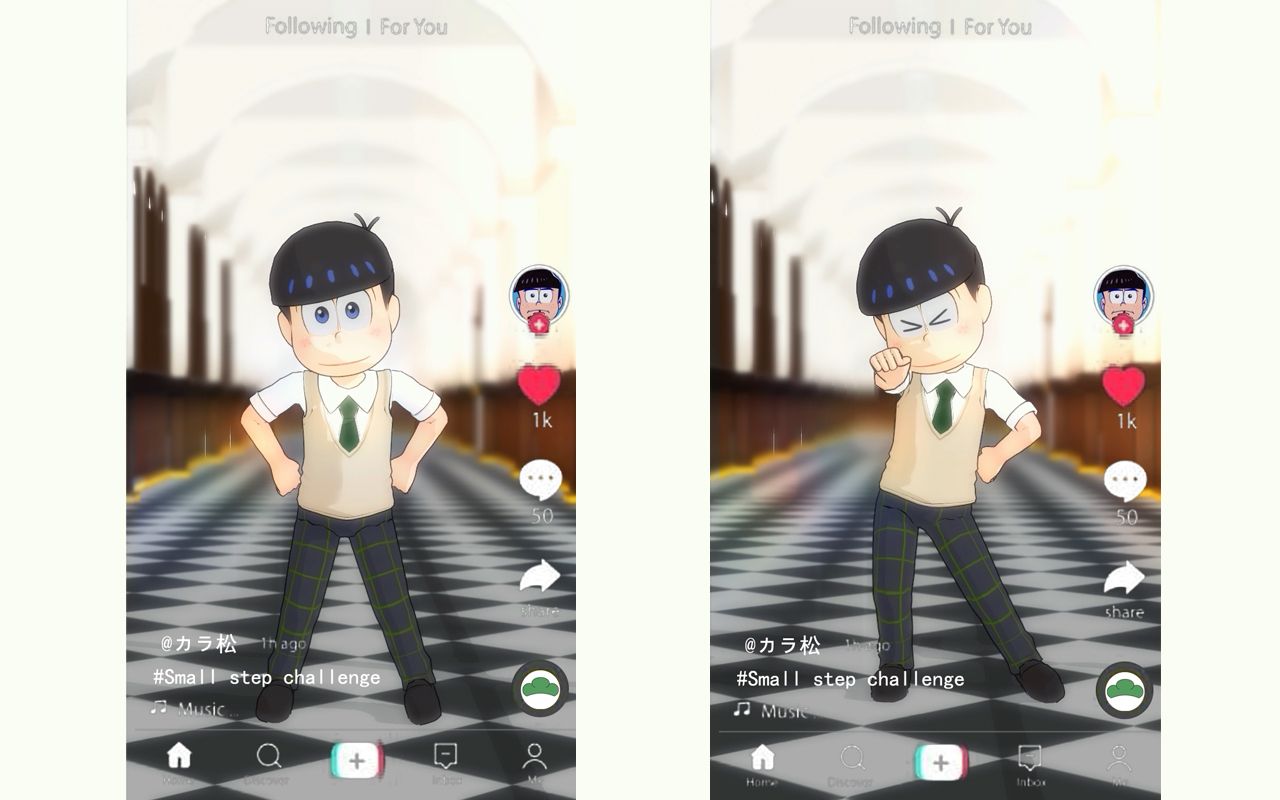 【阿松MMD】18空松的小碎步挑战_哔哩哔哩_bilibili