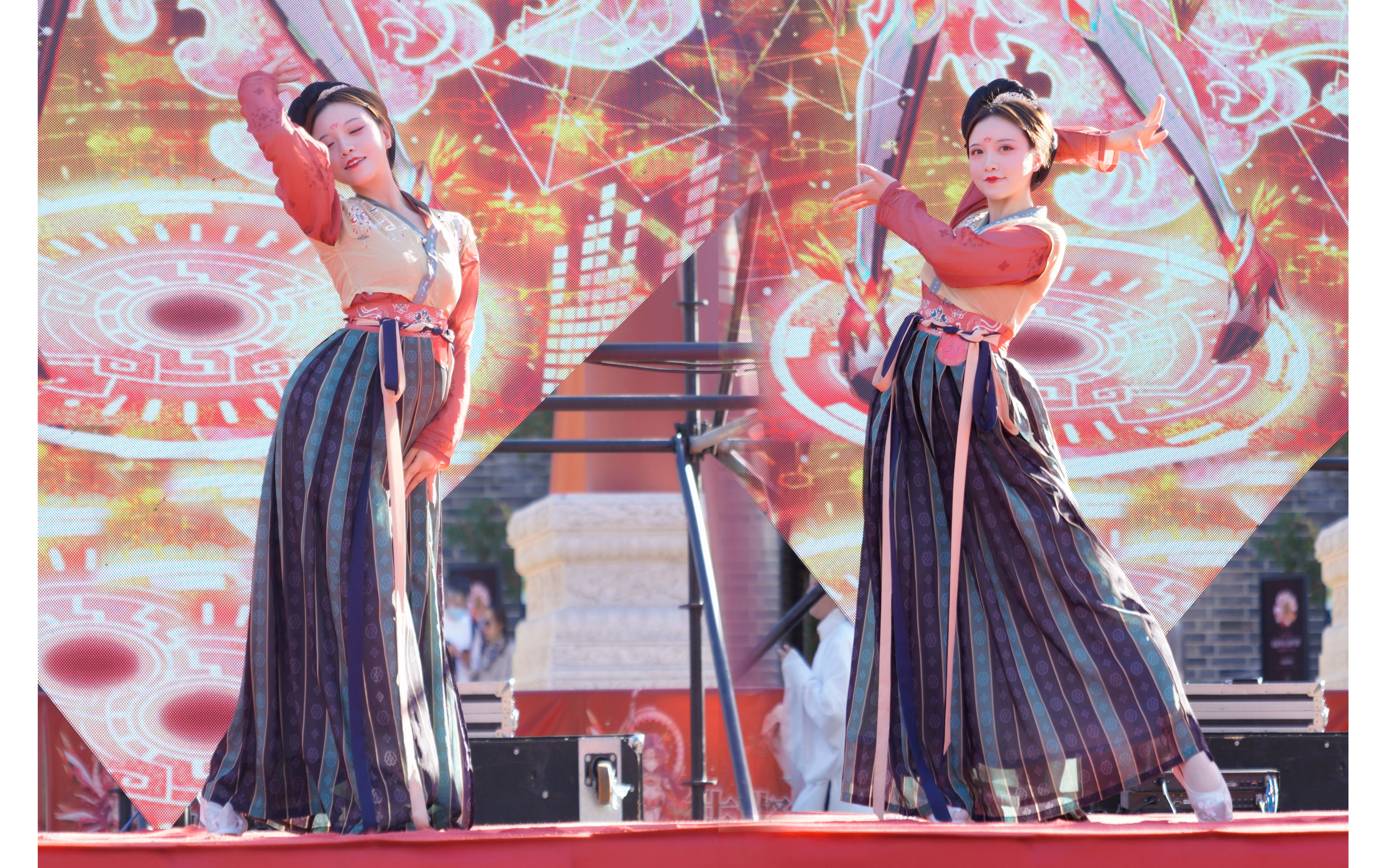 活动作品小小壳惊鸿一面美美的汉服舞台版