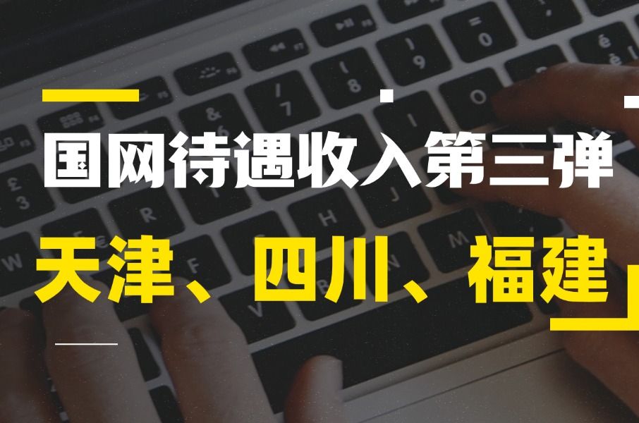 国网待遇收入第三弹天津、四川、福建哔哩哔哩bilibili