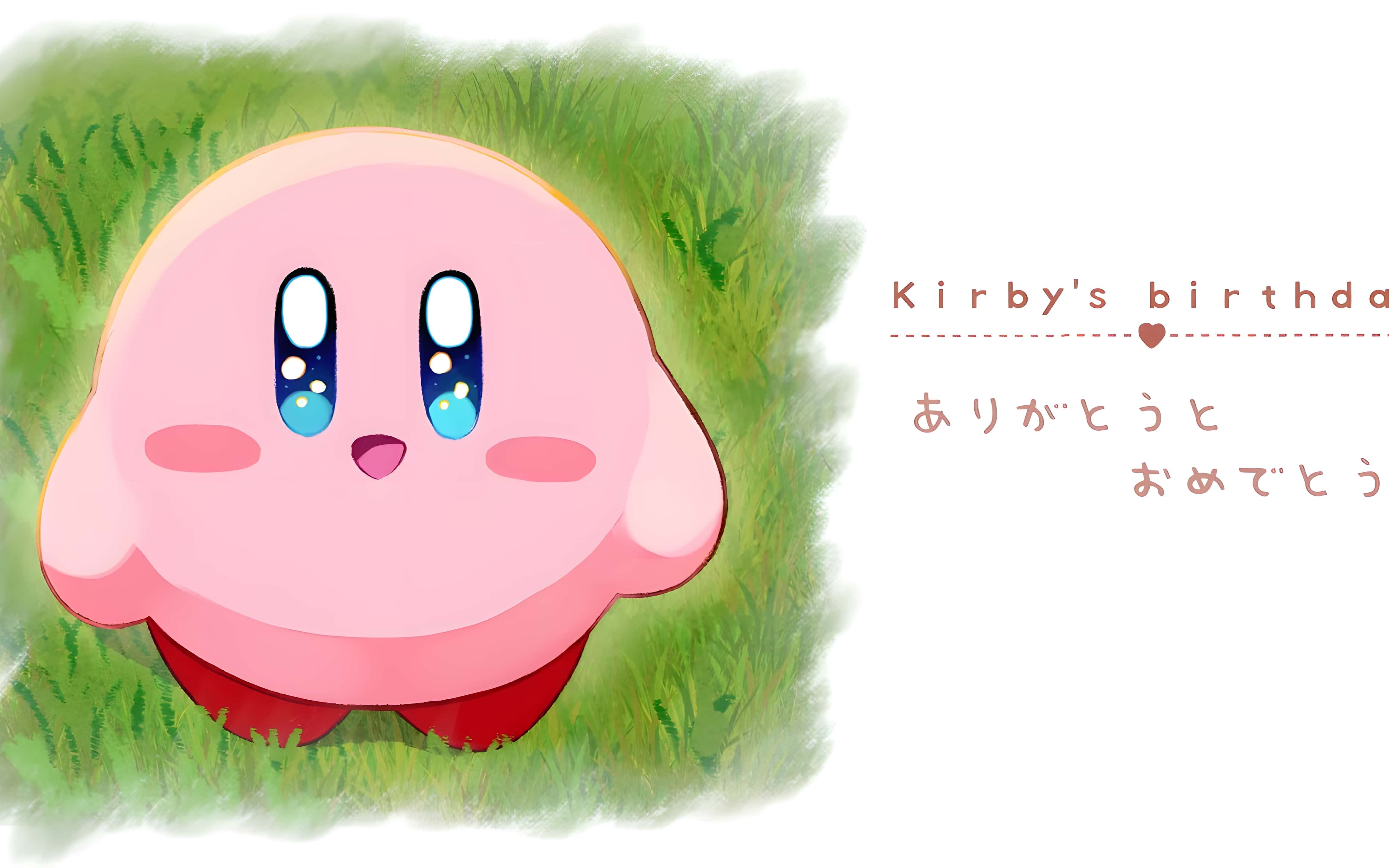 【星之卡比31周年纪念】谢谢和祝贺【カービィ31周