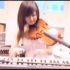 【钢琴/小提琴/古筝】妹子同时演奏3个乐器 part2