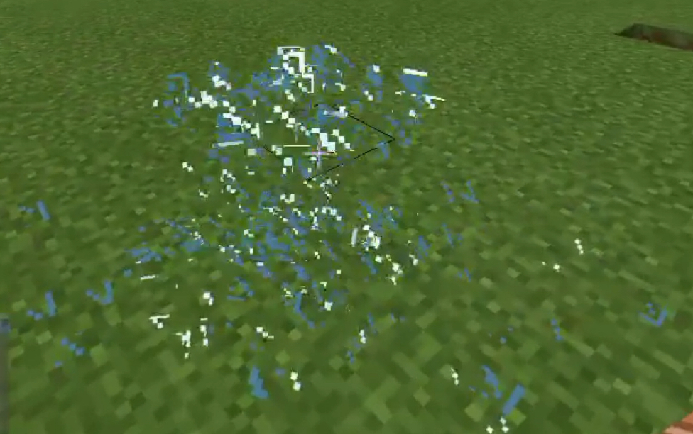 末影小末用命令方块做一个粒子扩散特效我的世界minecraft