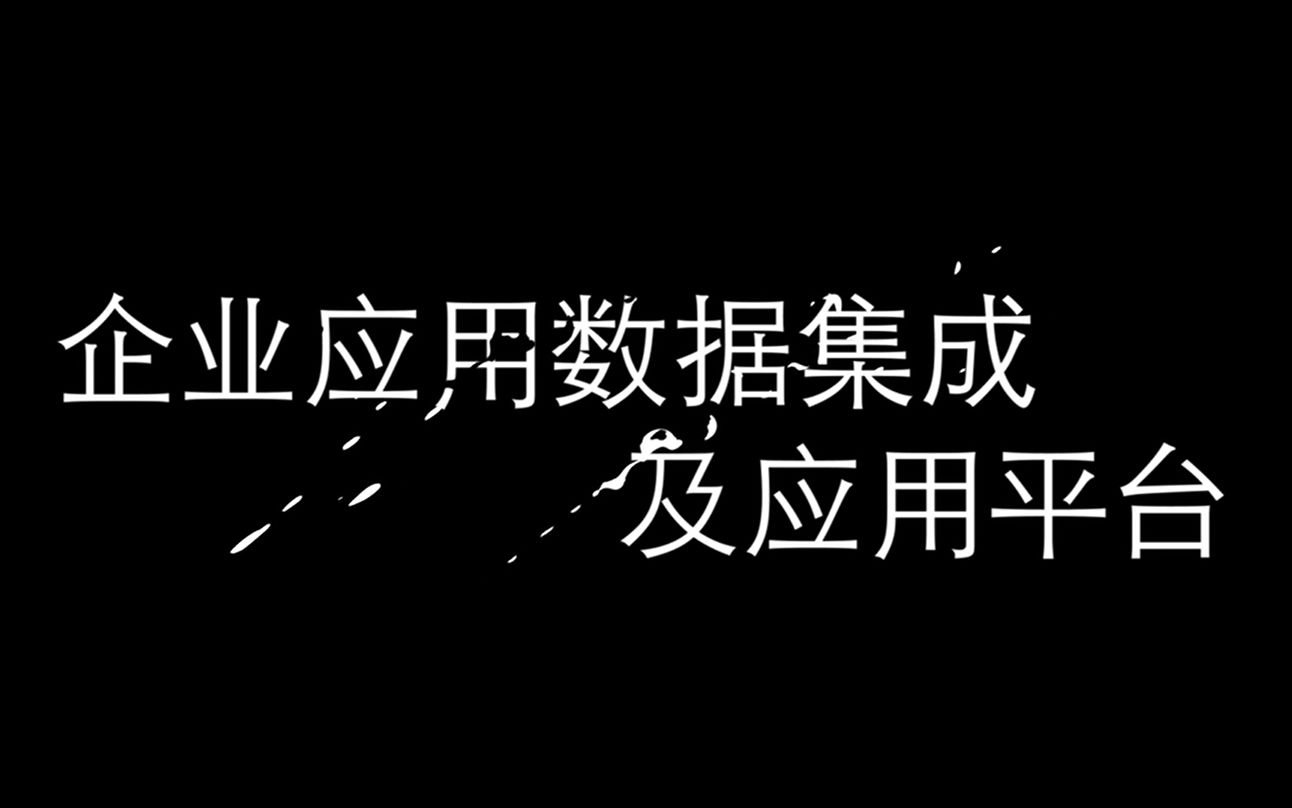 第九届中国软件杯大赛一等奖作品A8企业异构数据集成及应用平台哔哩哔哩bilibili