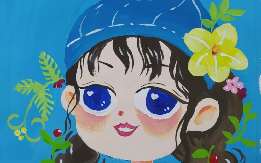 刘海粟美术馆少儿美术培训——水粉画(人物篇)