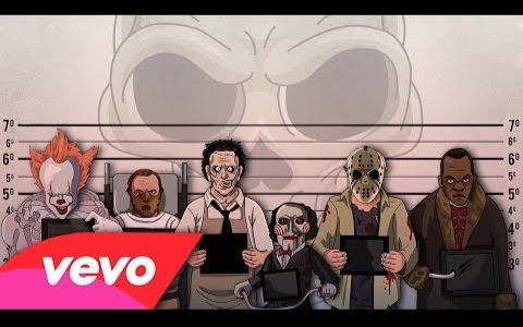 [图]当恐怖电影的杀手聚在一起RAP (Pennywise, Jigsaw, Hannibal, Jason, Candyman & Leatherface)