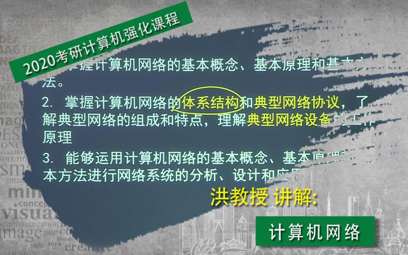 文都网校洪飞——2020考研计算机强化课程操作系统绪论哔哩哔哩bilibili