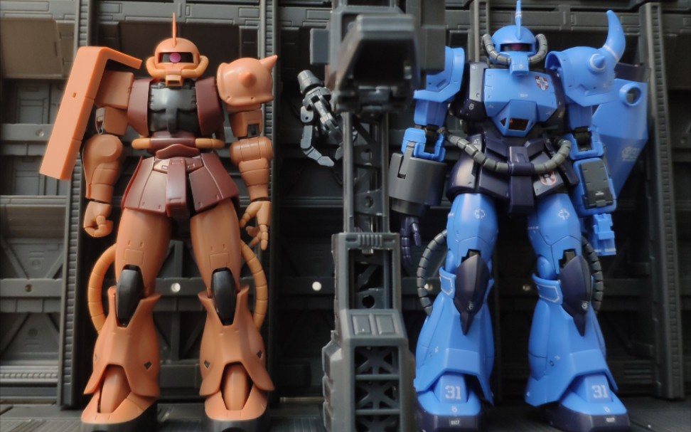 红色彗星,老虎扎古_哔哩哔哩 (゜-゜)つロ 干杯~-bilibili