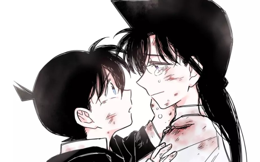 新兰无人之岛bgm打开新兰最虐心最感人名场面