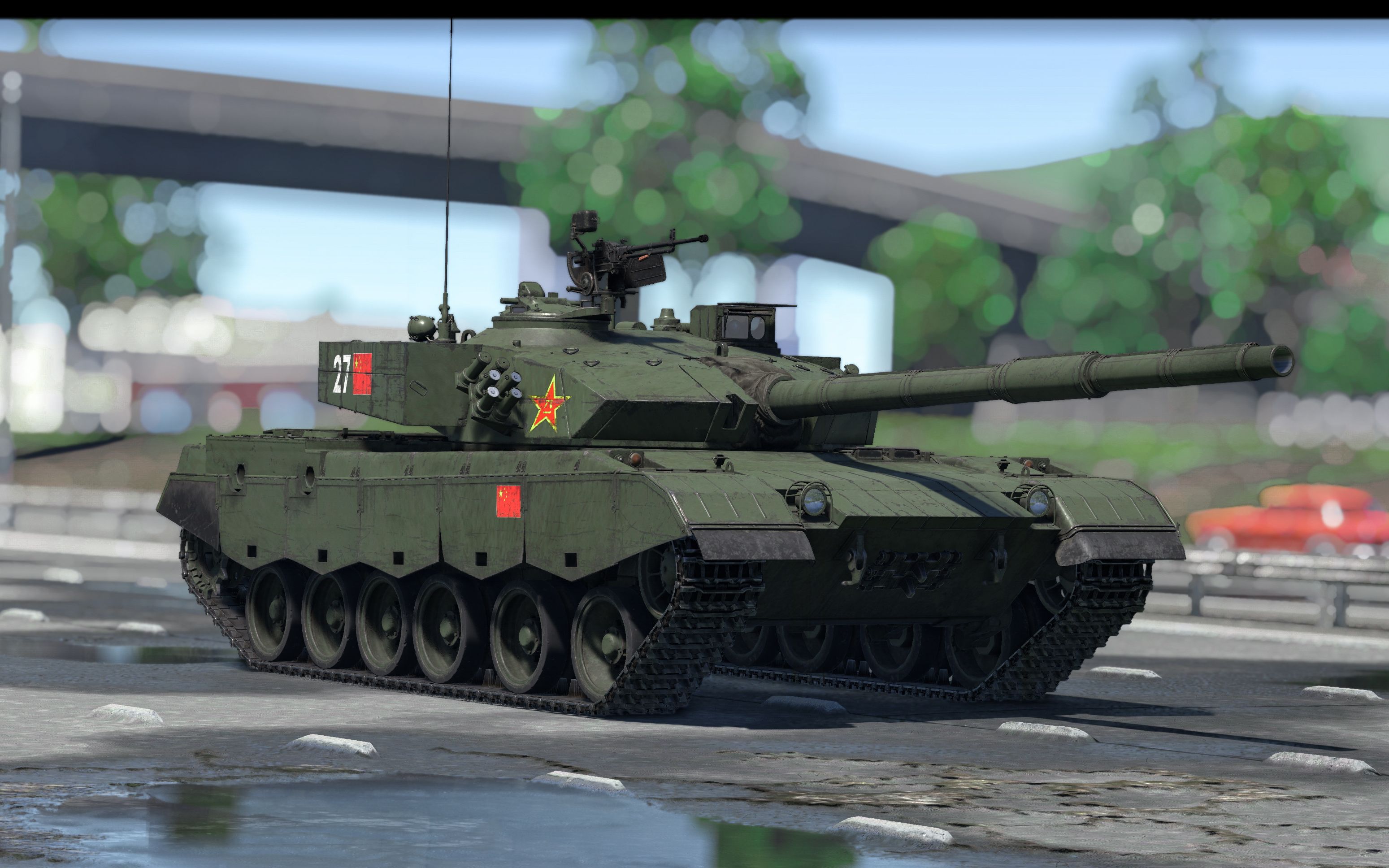 96a:谁说我没有车长周视镜和双通道热成像?_战争雷霆