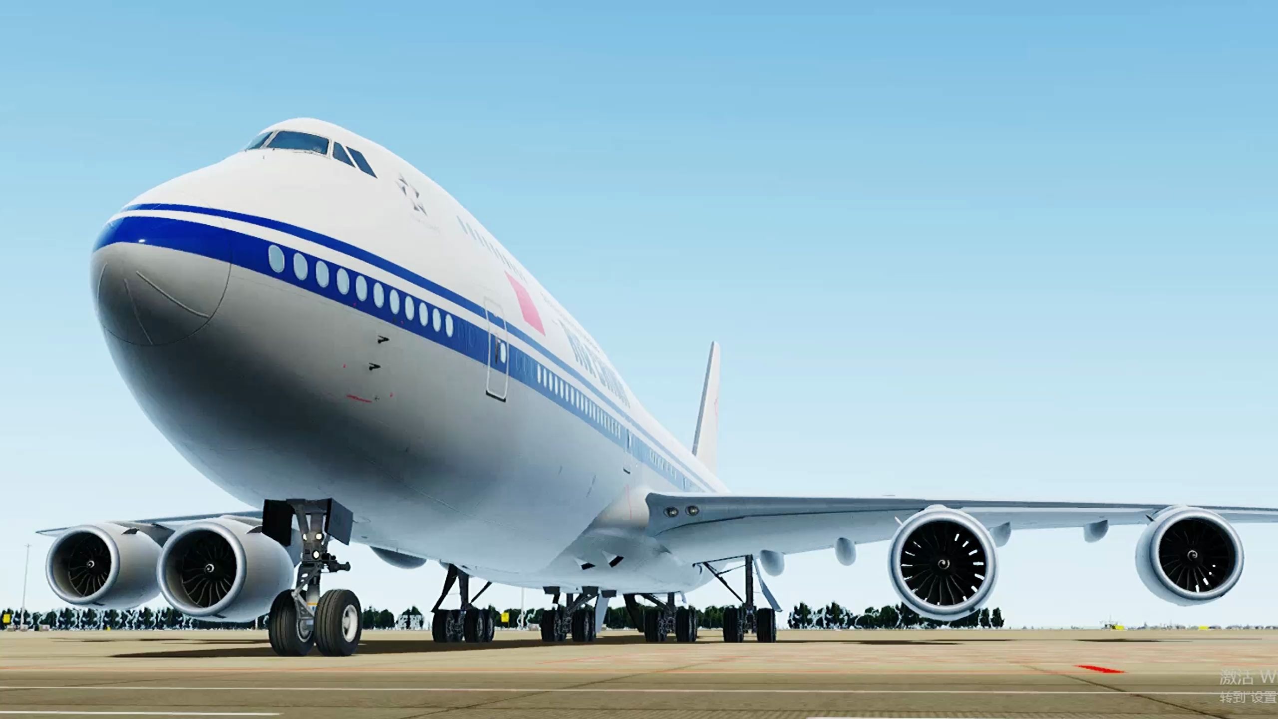 骑着国航大白鹅,带你在蓝天中自娱自乐?