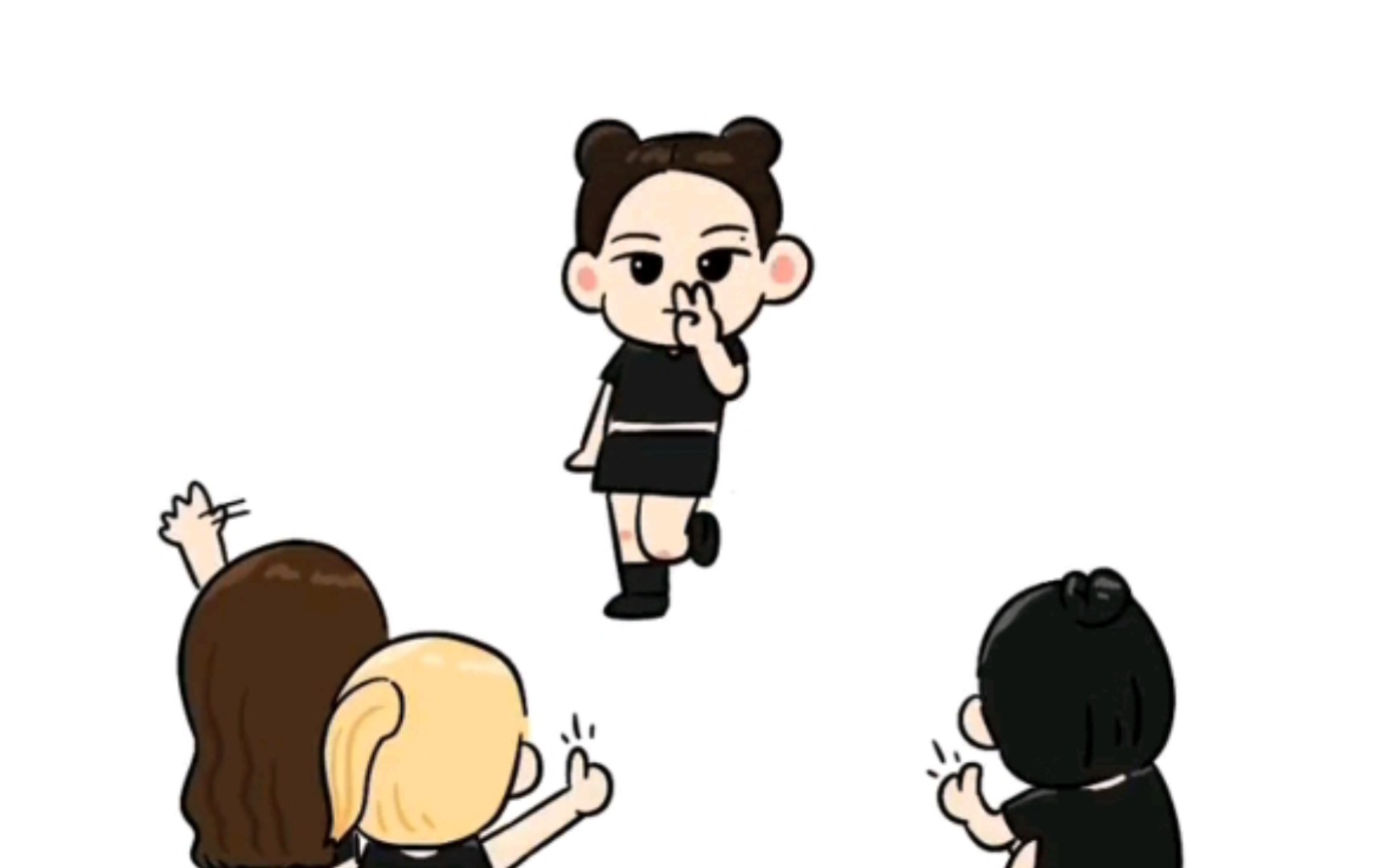 【jennie】啊啊啊,超级可爱的动画版小妮叮叮当当