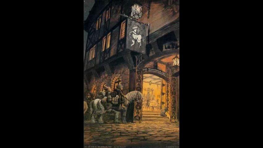 指环王魔戒护戒同盟第九章跃马客栈01布理人与布理镇上