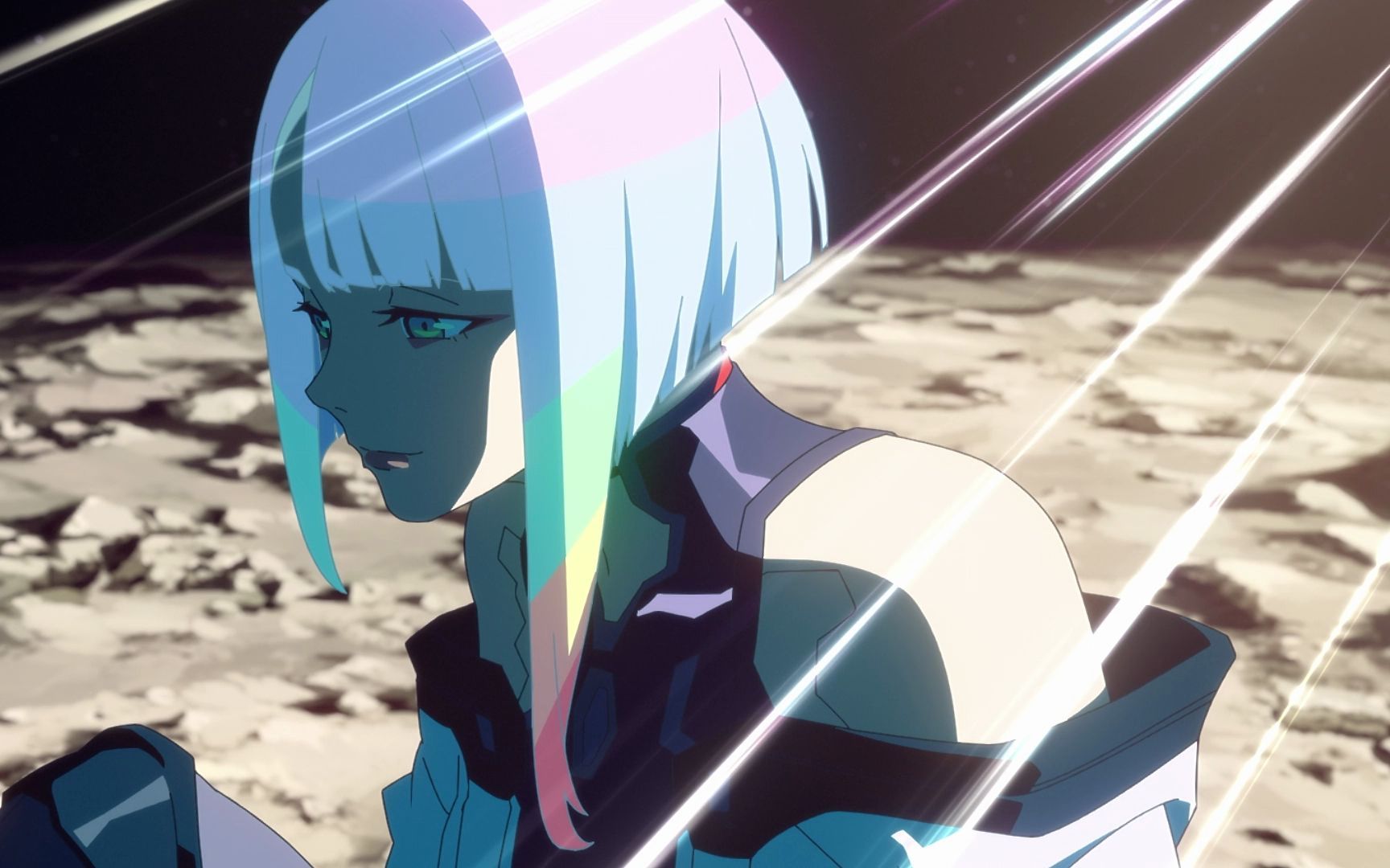 【赛博朋克边缘行者】到最后我们能一起去月球吗?