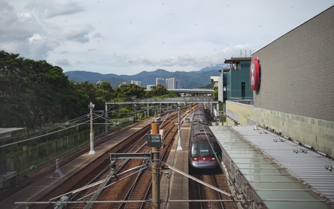 香港地铁屯马线地上段(屯门→锦上路)左边原速展望哔哩哔哩bilibili