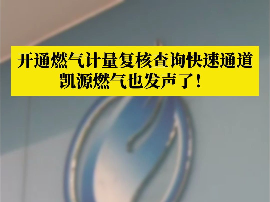 重庆燃气费用翻倍?凯源燃气发布消息,即日起,开通受理燃气计量复核查询事宜的快速人工服务通道哔哩哔哩bilibili