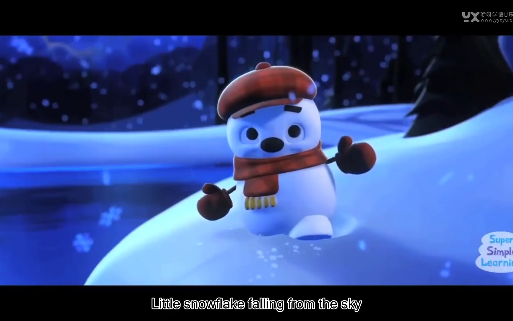 sss儿歌:little snowflake