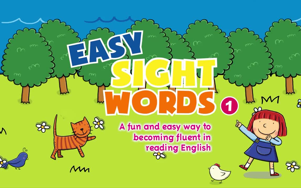 【全47集】高频词真人外教精讲课程《Easy Sight Words》哔哩哔哩bilibili