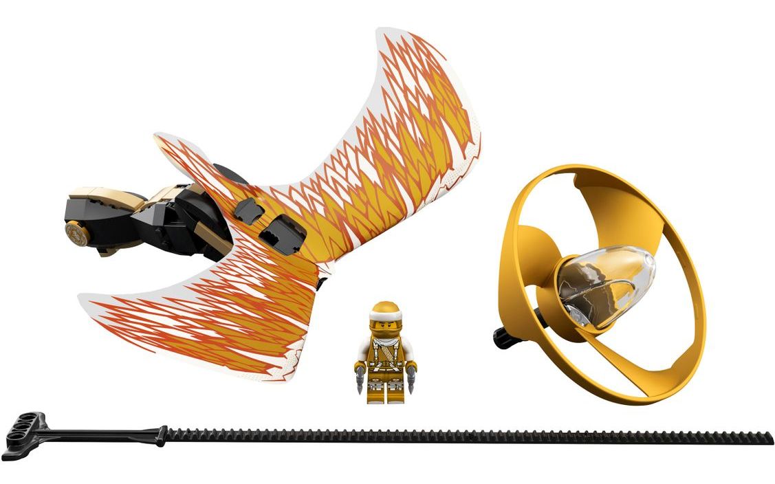 乐高lego 70644 幻影忍者 黄金飞天神龙大师 拼搭搬砖视频_哔哩哔哩