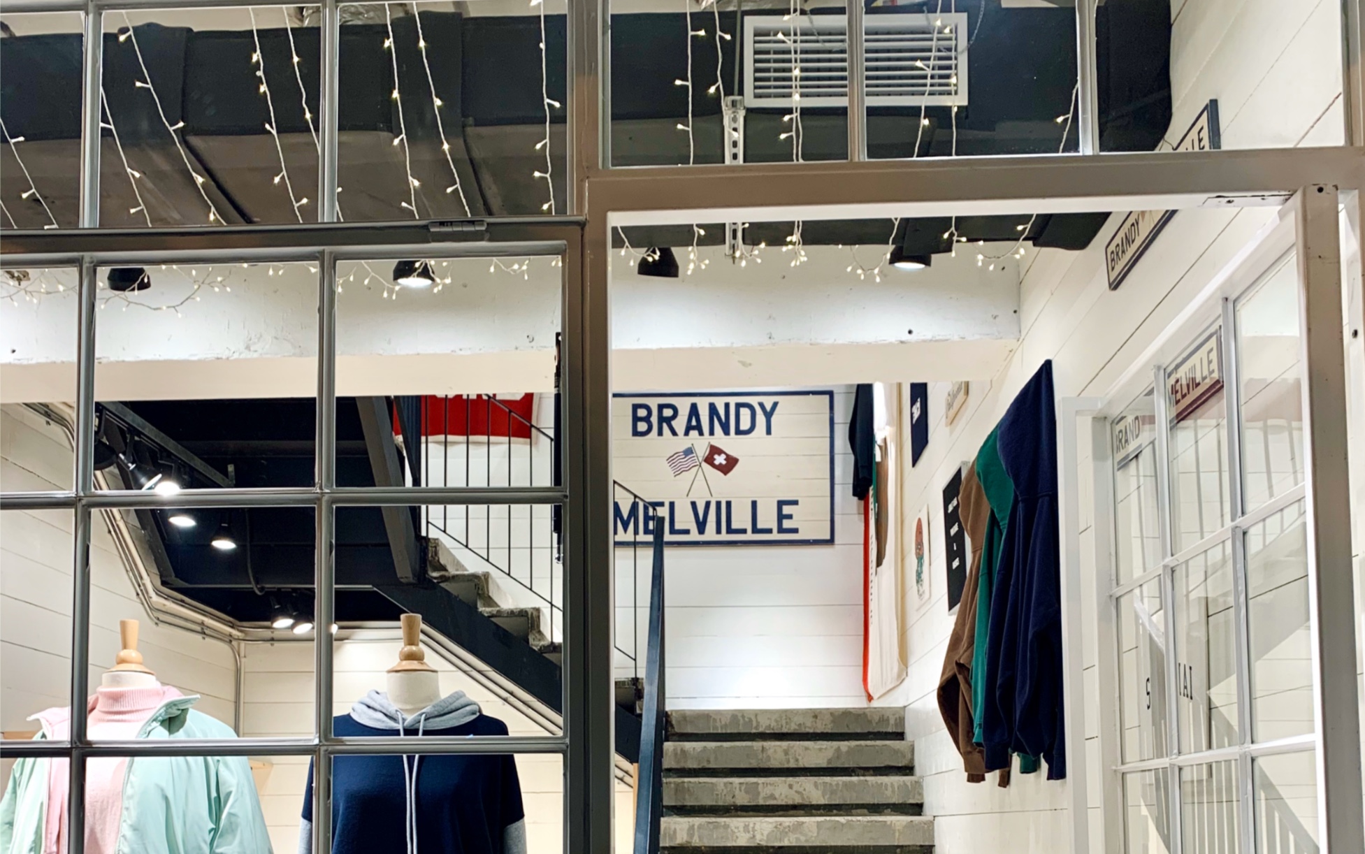 brandymelville上海实体店探店针织搭配