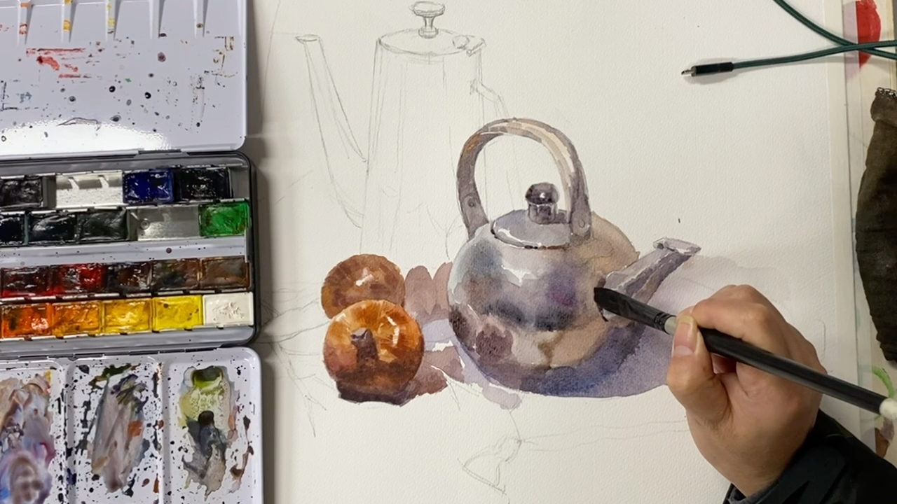 郑驰水彩不锈钢1