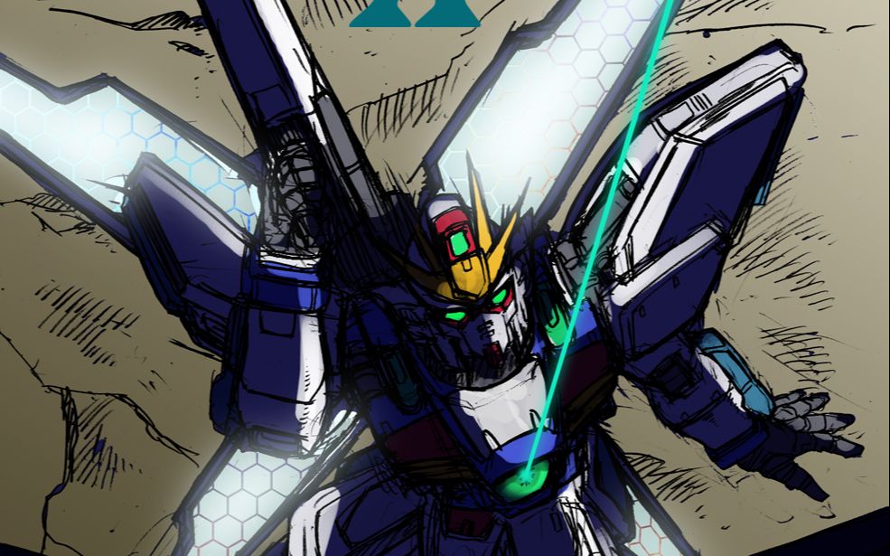 【mbon】高达x(卡洛德&蒂法机) wiki影像化武装 连段演示(第八十弹)