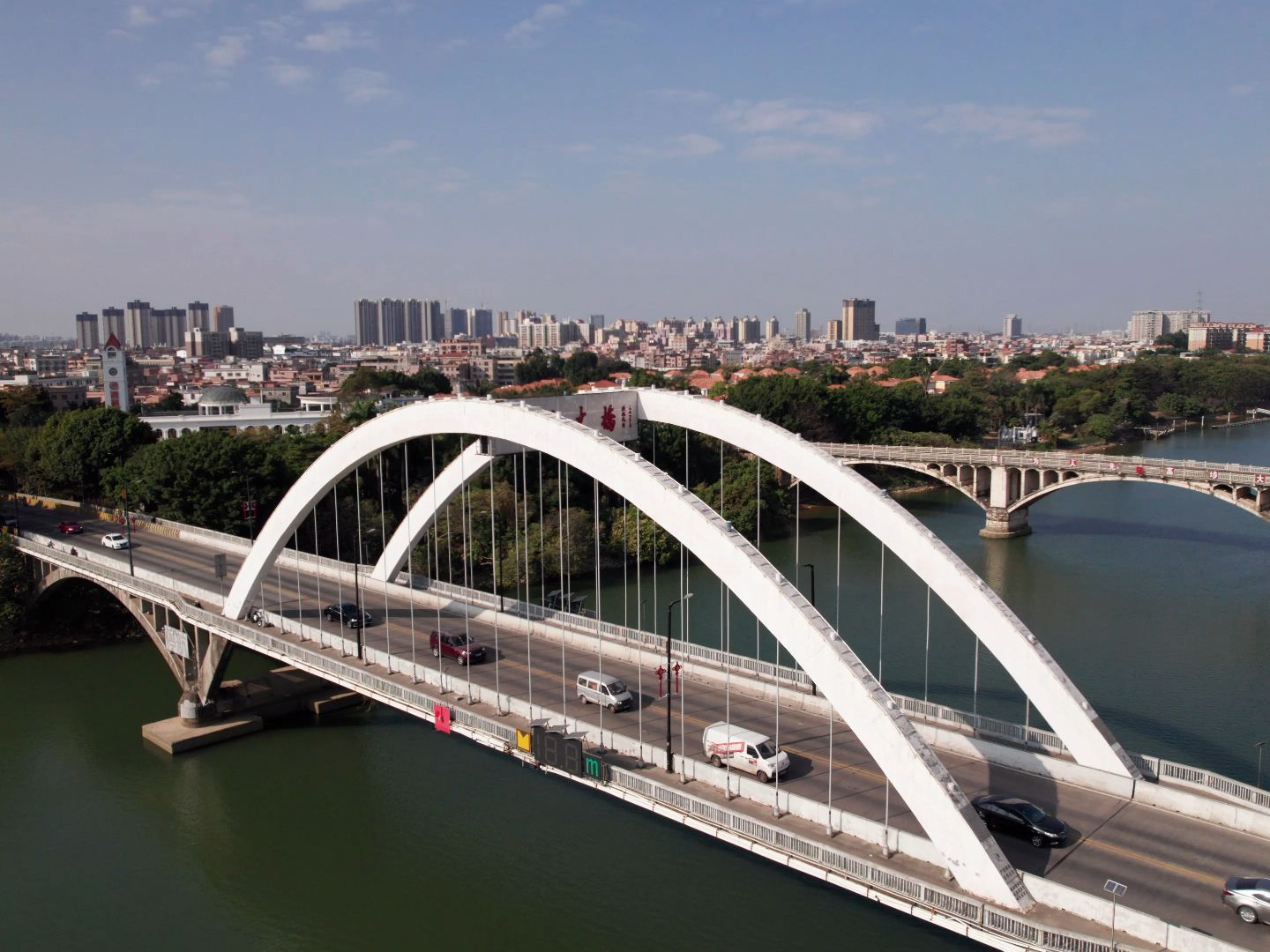 航拍东莞.高埗大桥