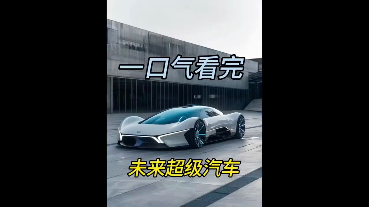 [图]一口气看完，未来超级汽车，这你受的了吗#汽车  #一口气看完系列  #飞行汽车