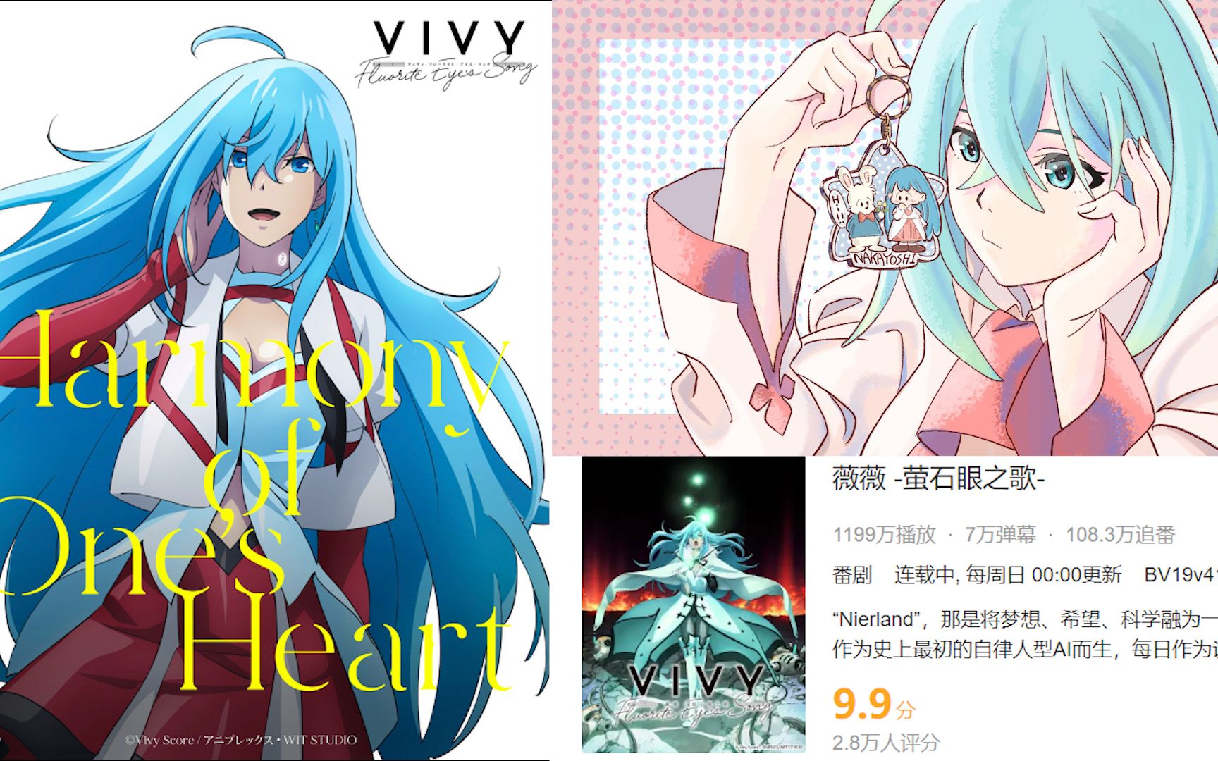 【9.9分原创神作】vivy-fluorite eyes song(薇薇-莹石眼之歌)