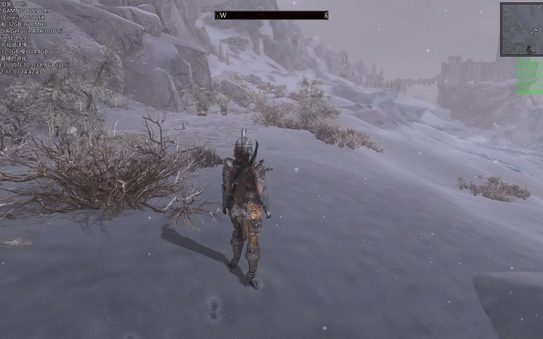 [图][Skyrim] 018 星夜兼程赶往蛇石岛杀死脆弱的冰怨灵