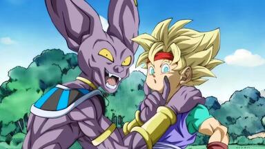 <em class="keyword">龙珠</em>：悟空死后100年，曾孙小悟空见到比鲁斯，成为下一任破坏神