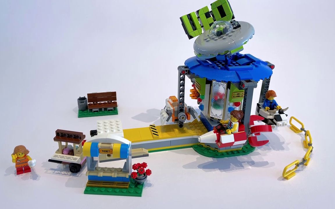 乐高 游乐场旋转木马 (31095) 速拼
