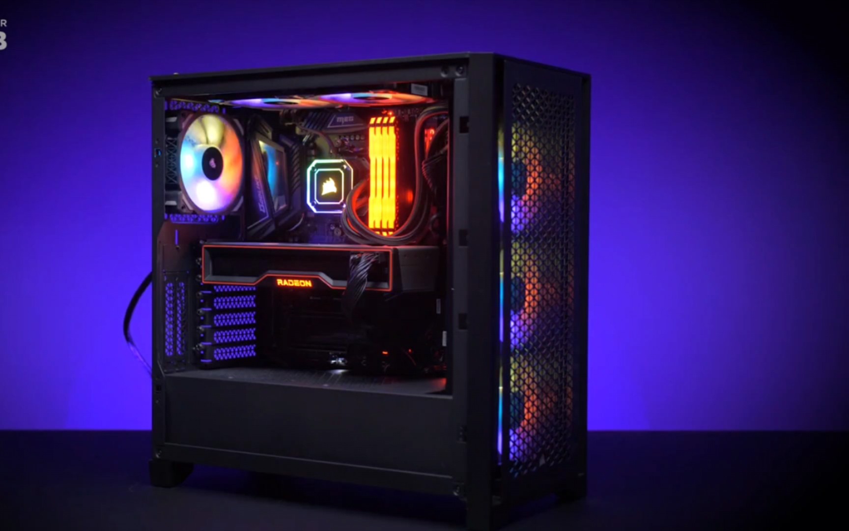 【油管搬运】海盗船4000d air fiow机箱 amd 5950x rx 6900xt海盗船