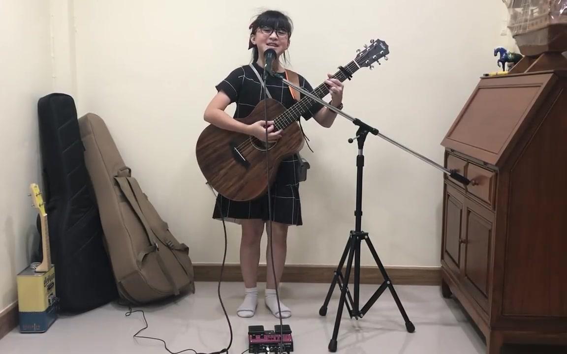 [图]Shape of you (Ed Sheeran) Cover by Gail Sophicha 泰国超可爱小姑娘吉他翻唱