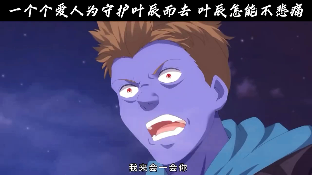 这场战役 死了 太多的人 而爱叶辰的人 也都离叶辰一个个而去