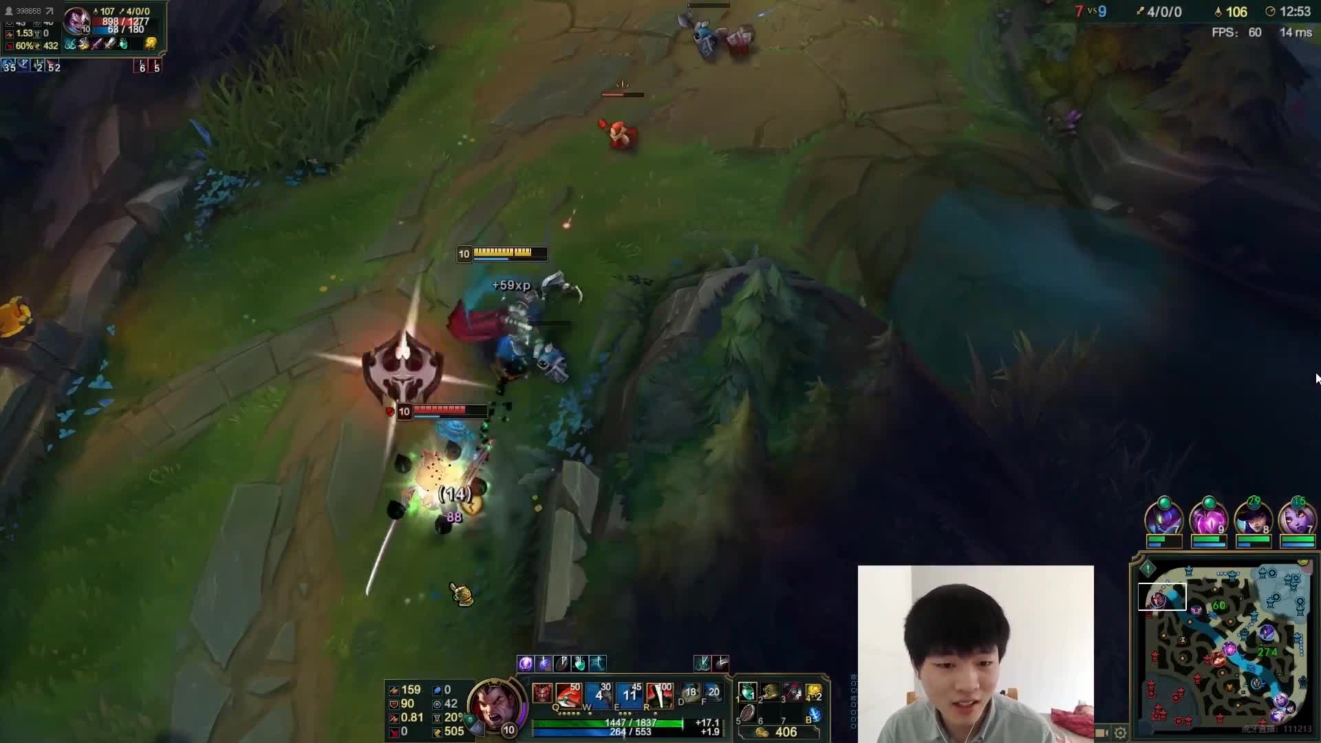 虎牙白银飞飞哥教你打lol,打游戏要低调