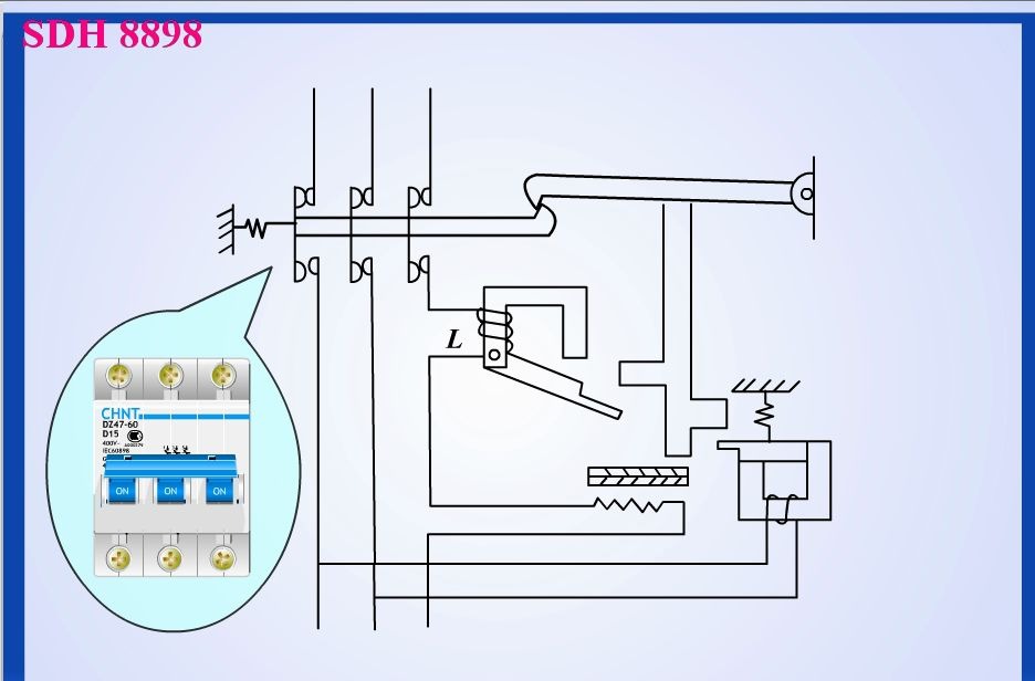 断路器的工作原理哔哩哔哩bilibili