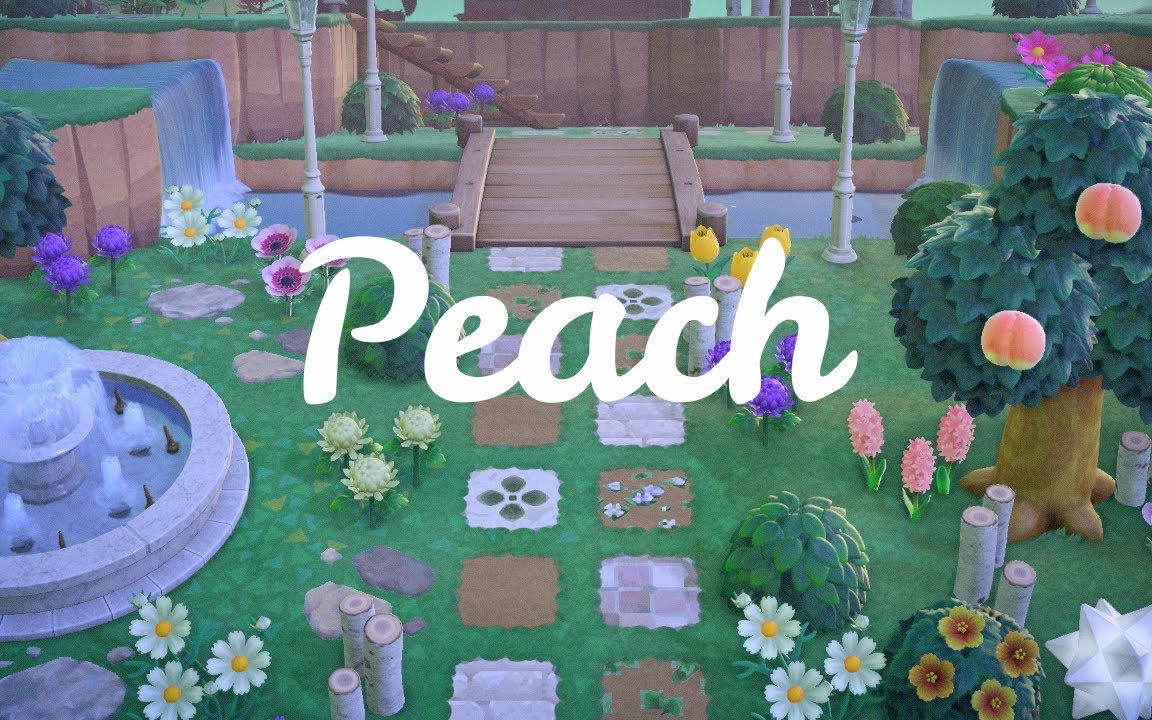 【动森】清新自然的桃子小岛 小岛游览 | Peach Dream Island Tour | Animal Crossing New Horizons哔哩哔哩bilibili集合啦!动物森友会