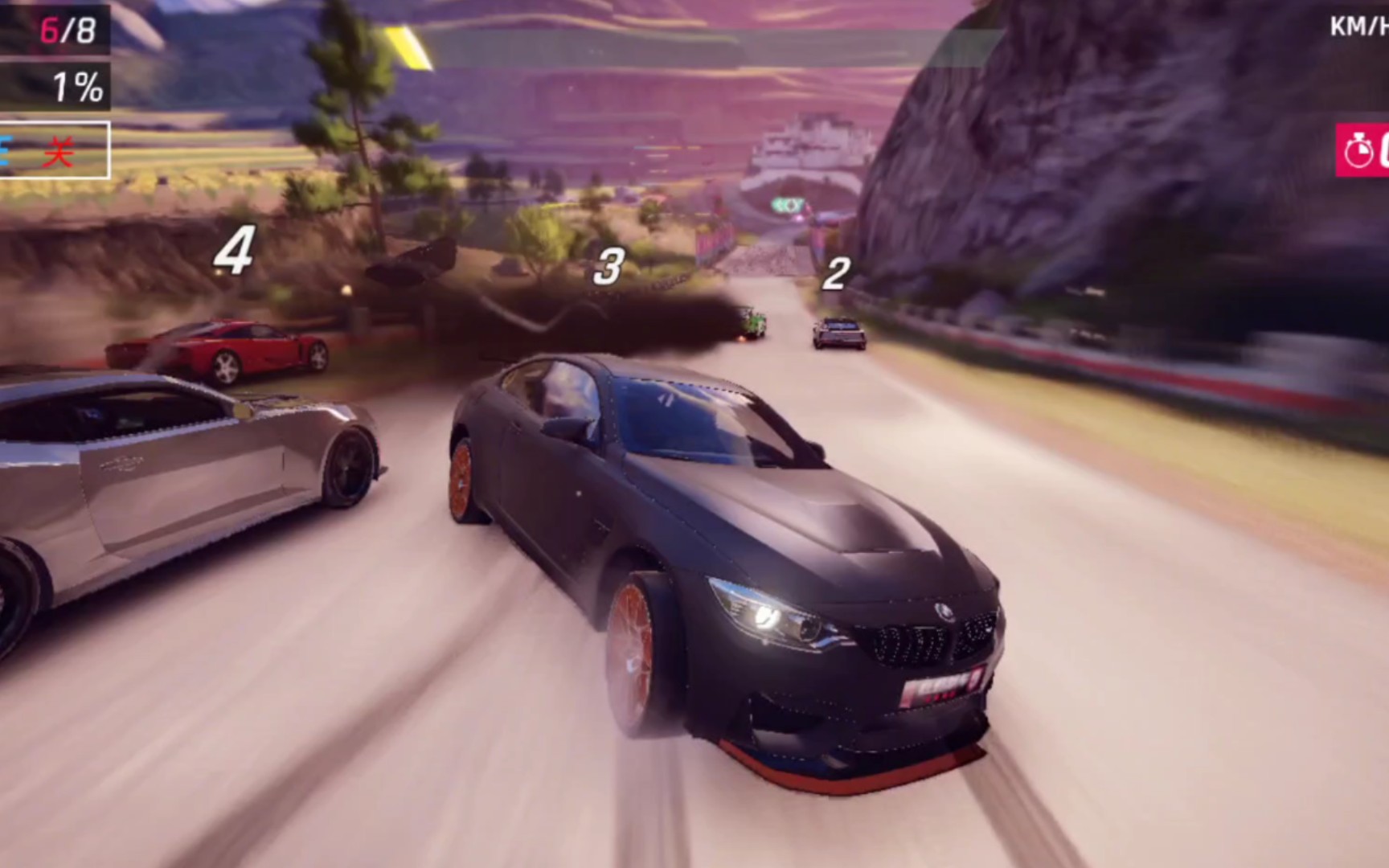 【狂野飙车9竞速传奇】宝马m4 神山垭口