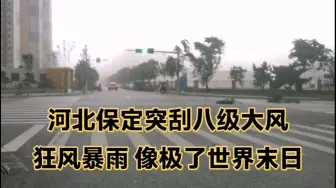 Descargar video: 河北保定突刮八级大风，狂风暴雨，像极了世界末日！