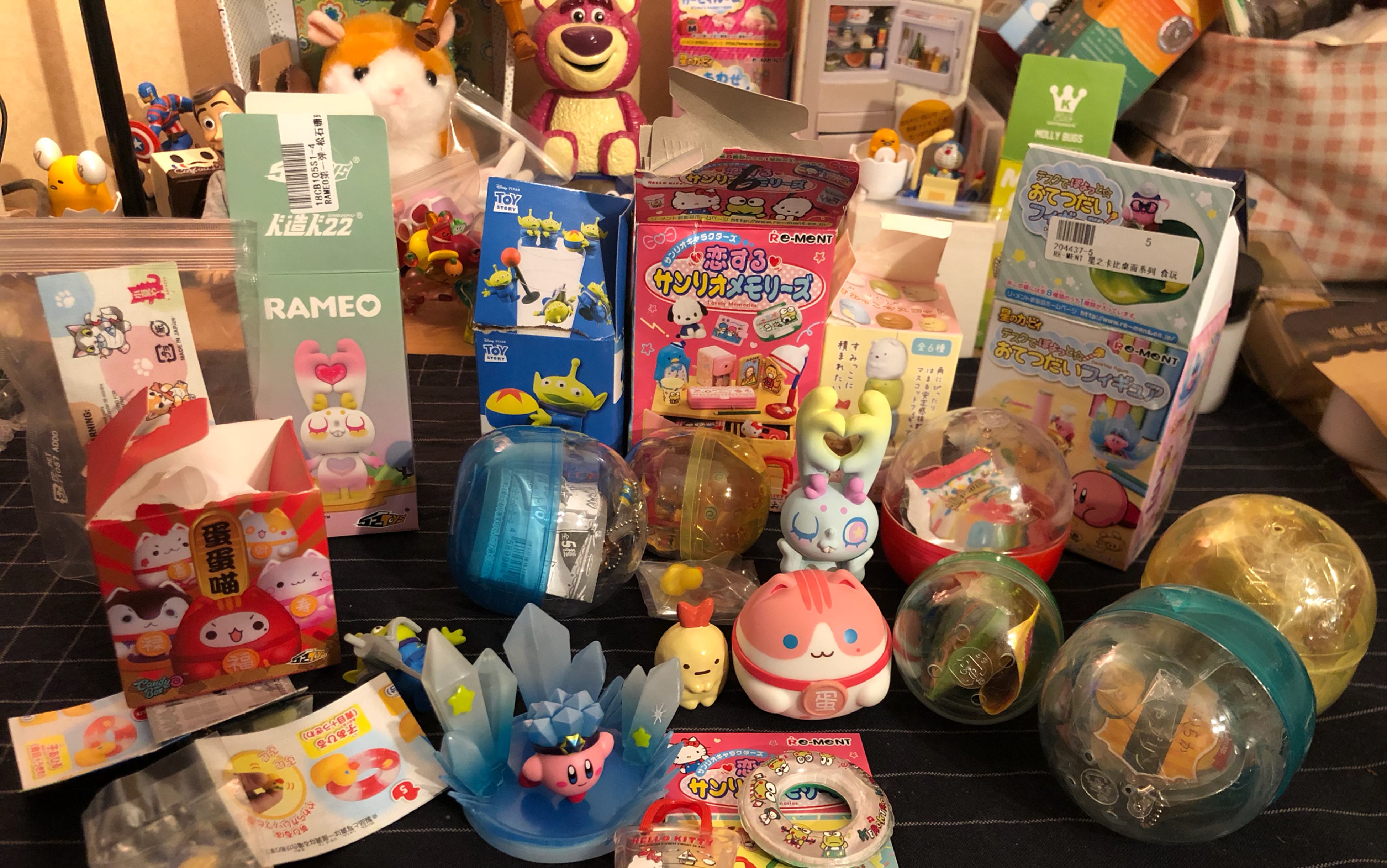 超可爱!超多日本食玩扭蛋 盲盒开箱!