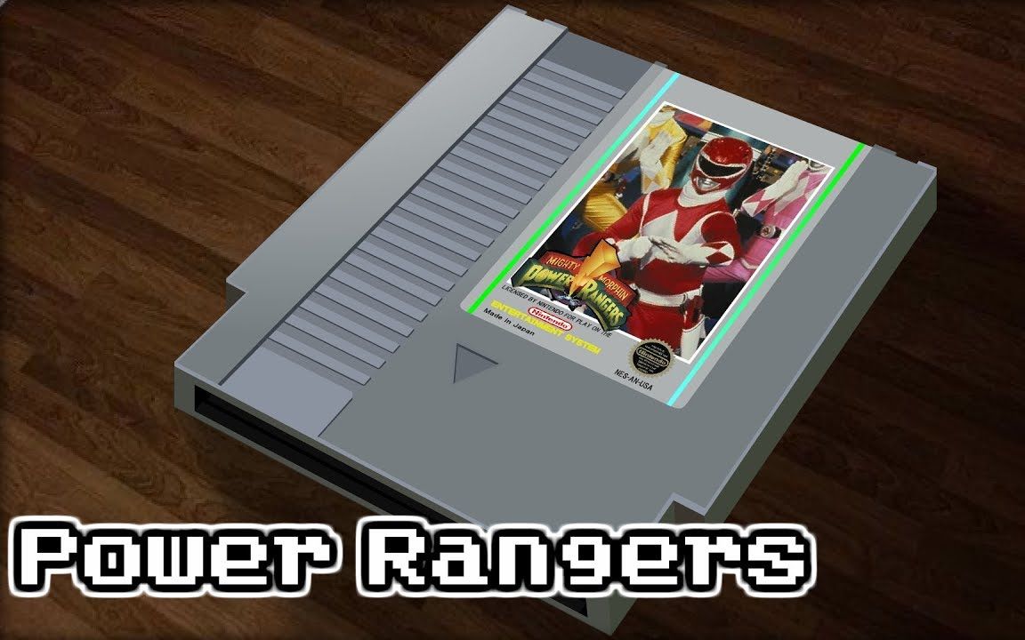 [图]Go Go Power Rangers/Mighty Morphin Power Rangers 8bit