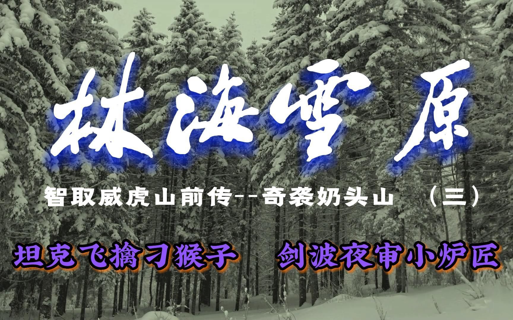 林海雪原(智取威虎山前传——奇袭奶头山)三哔哩哔哩bilibili