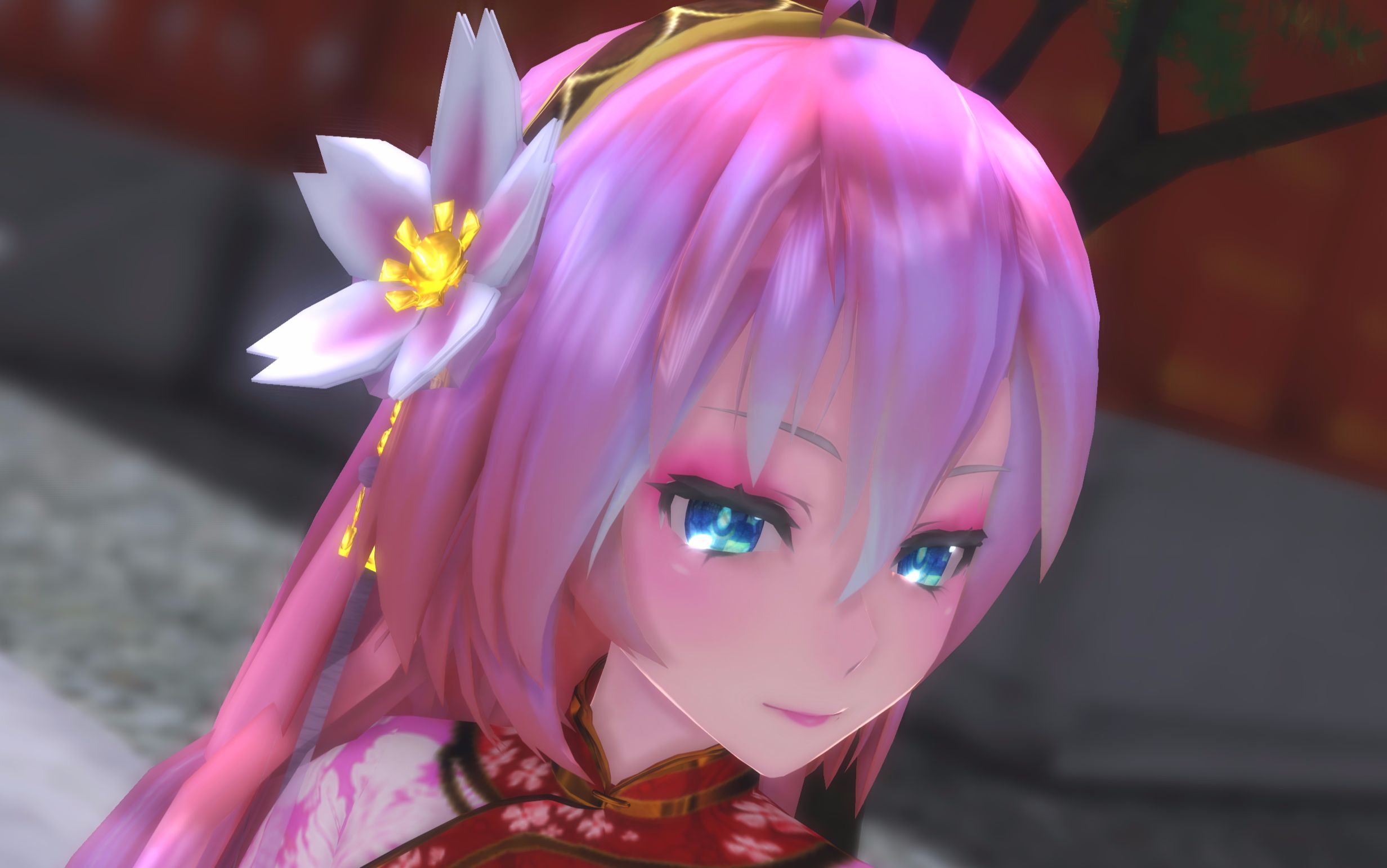 mmd60fpstda式改变旗袍巡音的桃源恋歌