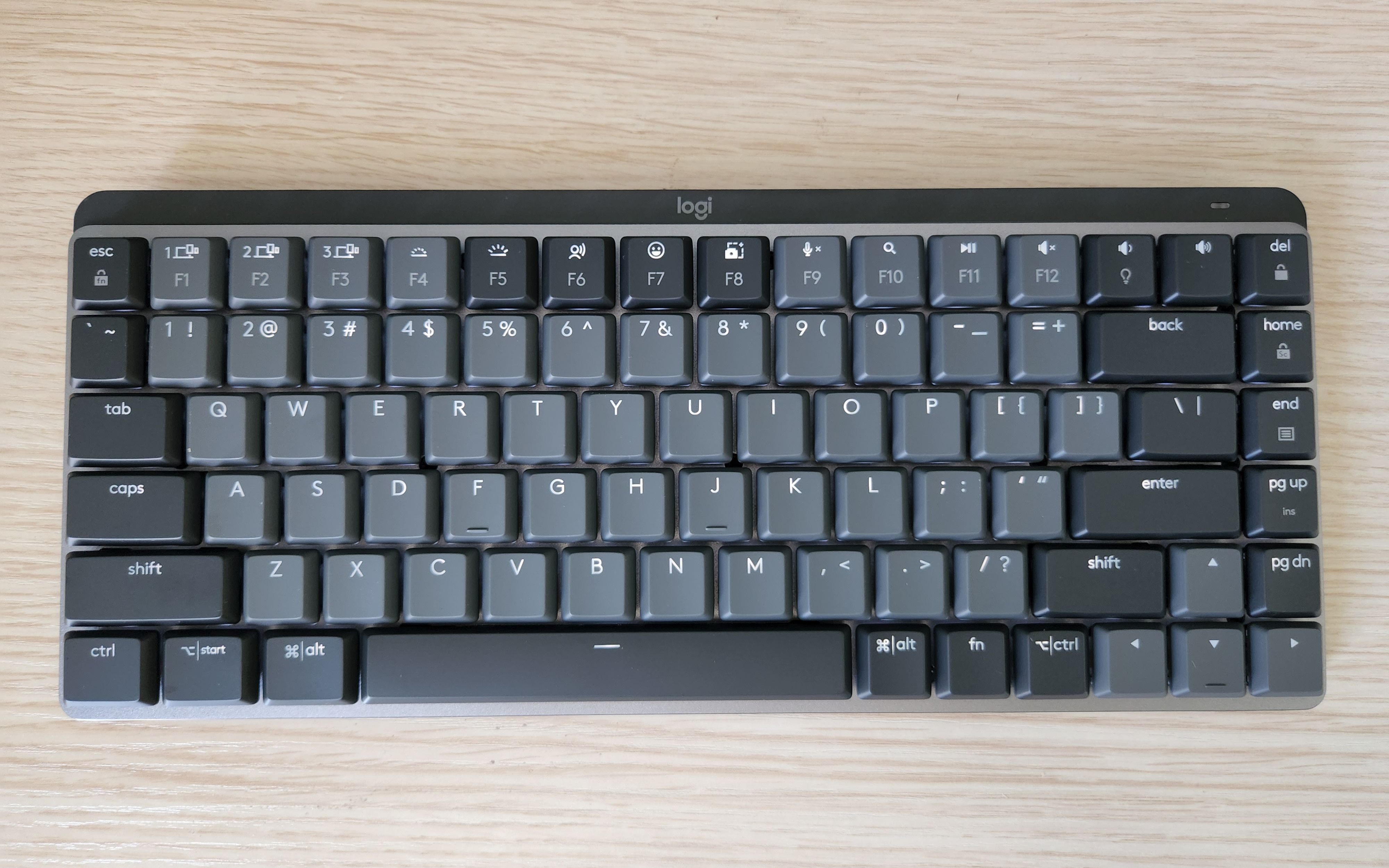 活动  罗技 mx mechanical mini 键盘开箱