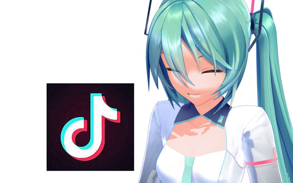 【MMD拟抖音?】如果初音未来玩起了抖音?_